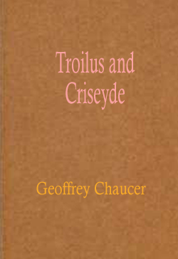 Troilus and Criseyde