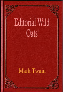 Editorial Wild Oats