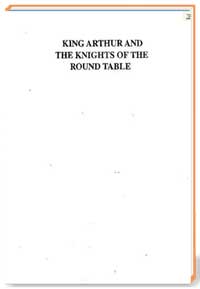 King Arthur And The Knights Of The Round Table