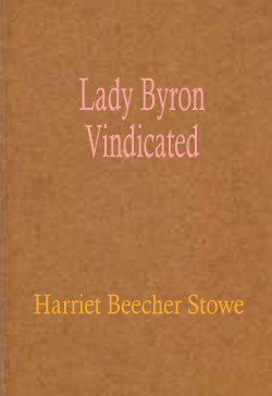 Lady Byron Vindicated