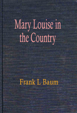 Mary Louise in the Country